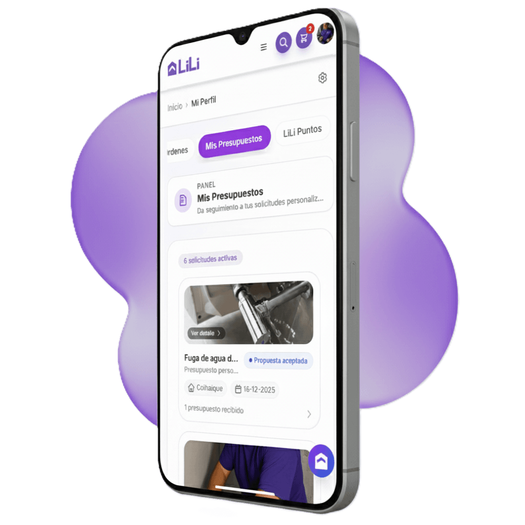 Vista previa de la app LiLi