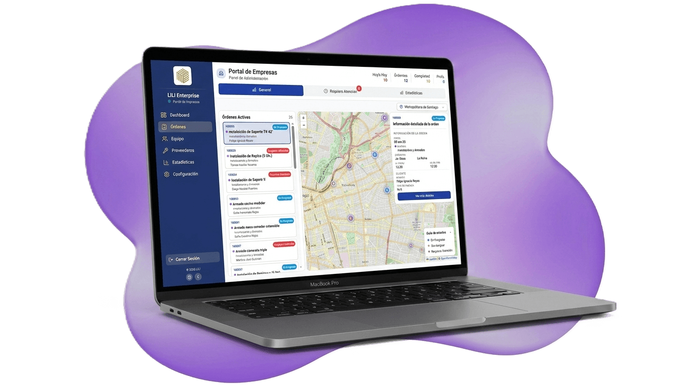 LiLi Mapa de Instaladores