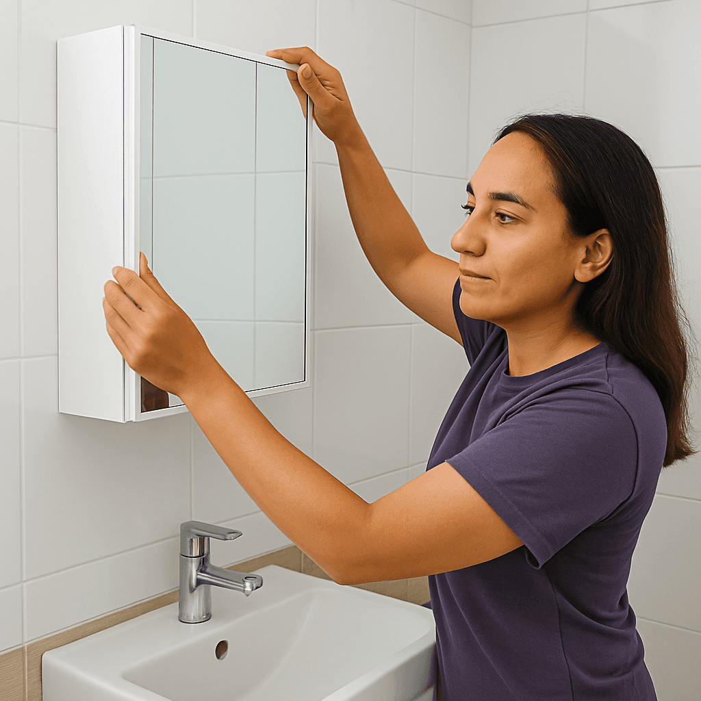 Instalación de Botiquín para Baño