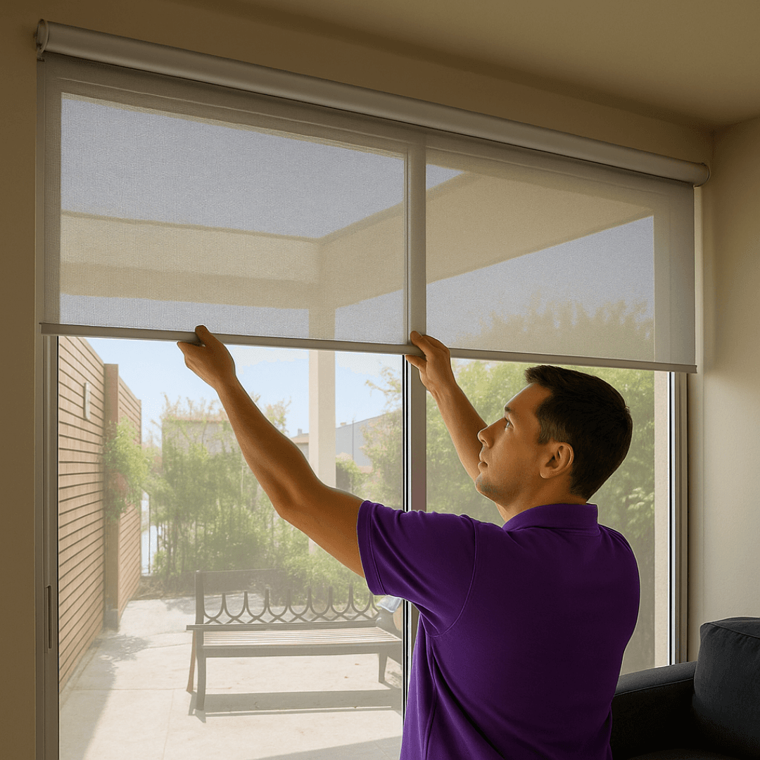 Instalación de Cortinas Roller en Santiago Centro