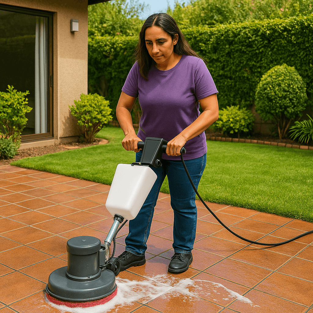 Limpieza de Piso Exterior en Independencia