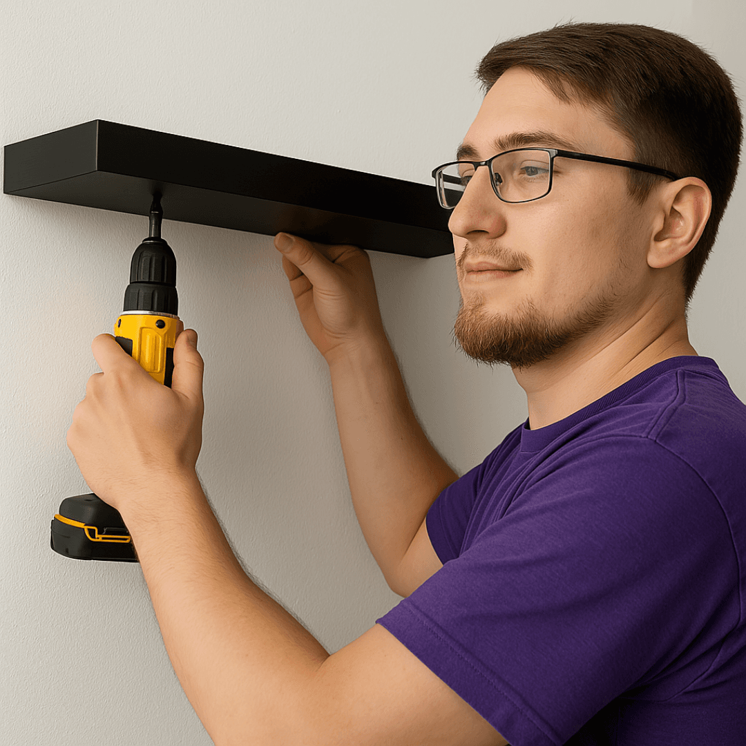 Instalación de Repisas en Pared en Conchalí