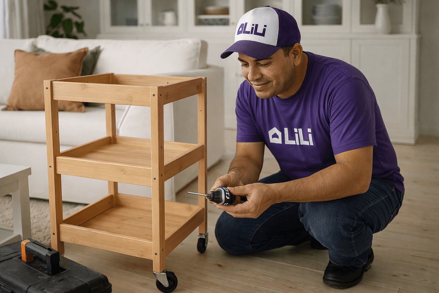 Armado de Carrito Organizador en La Reina