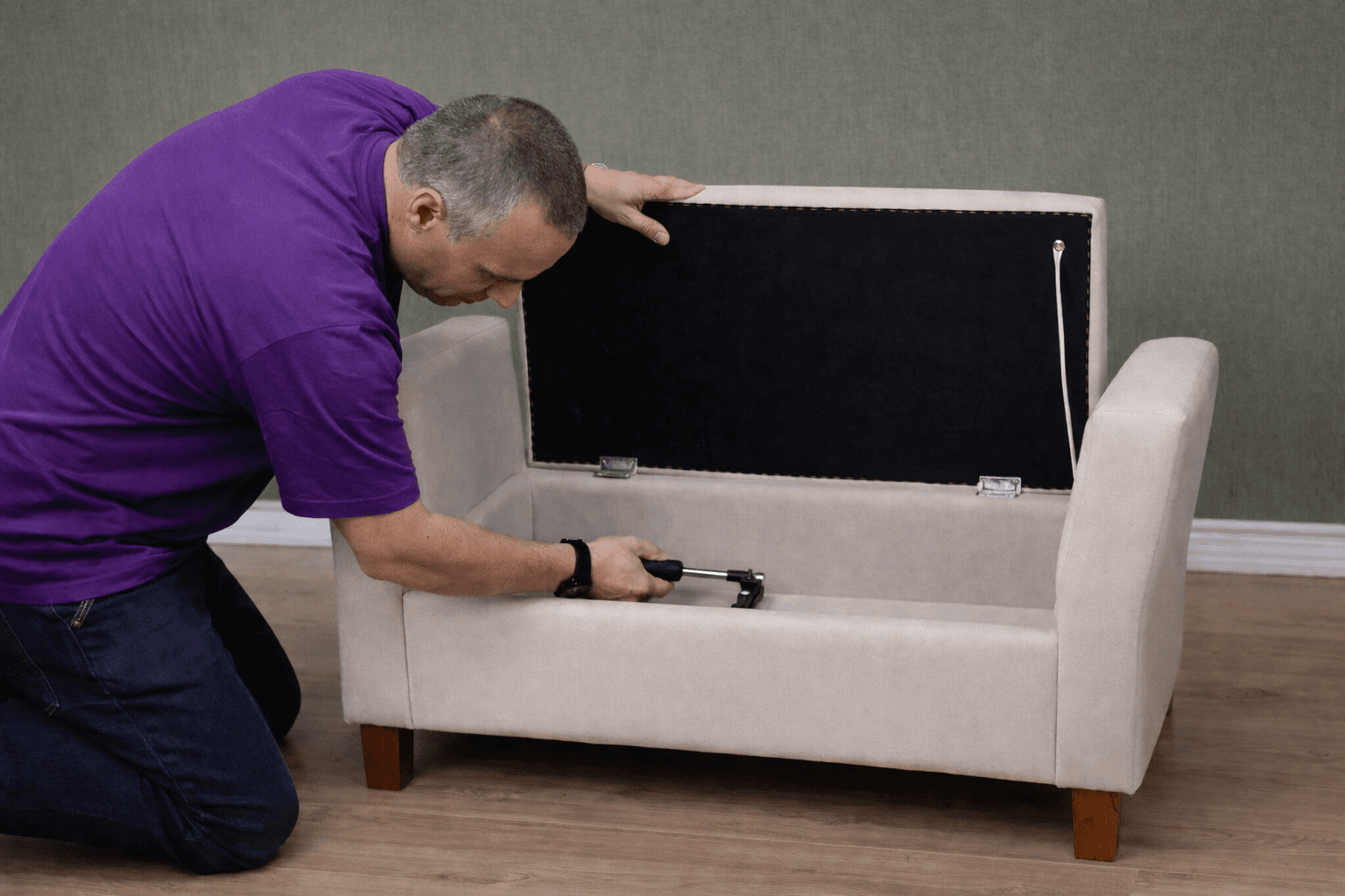 Armado de Banqueta en Peñalolén