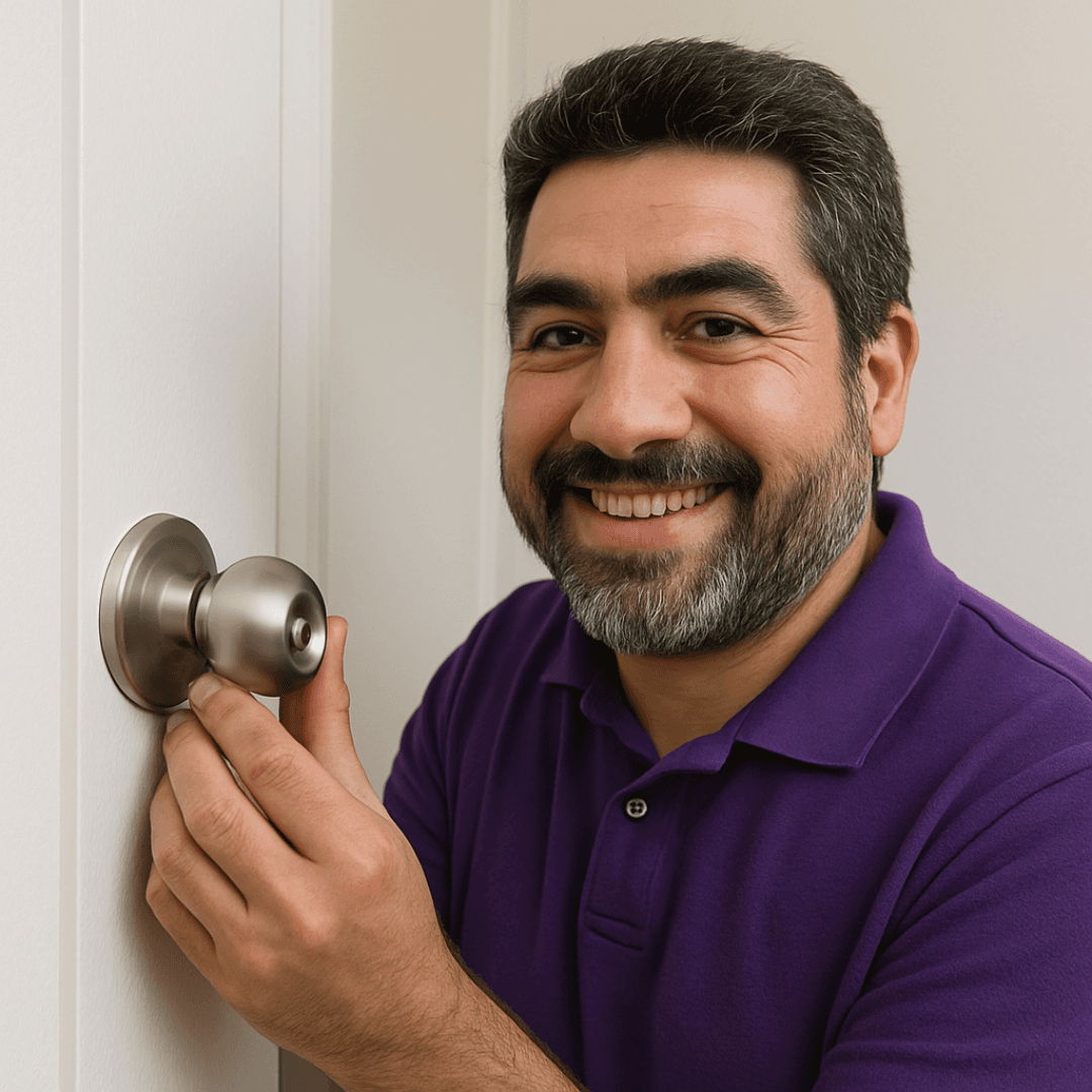 Instalación de Cerradura Pomo o Cilindrica