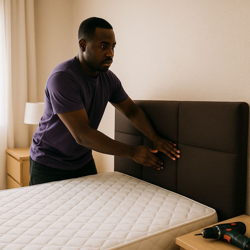 Instalación Respaldo de Cama