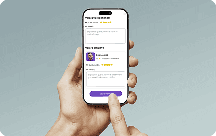 Vista previa de la app LiLi