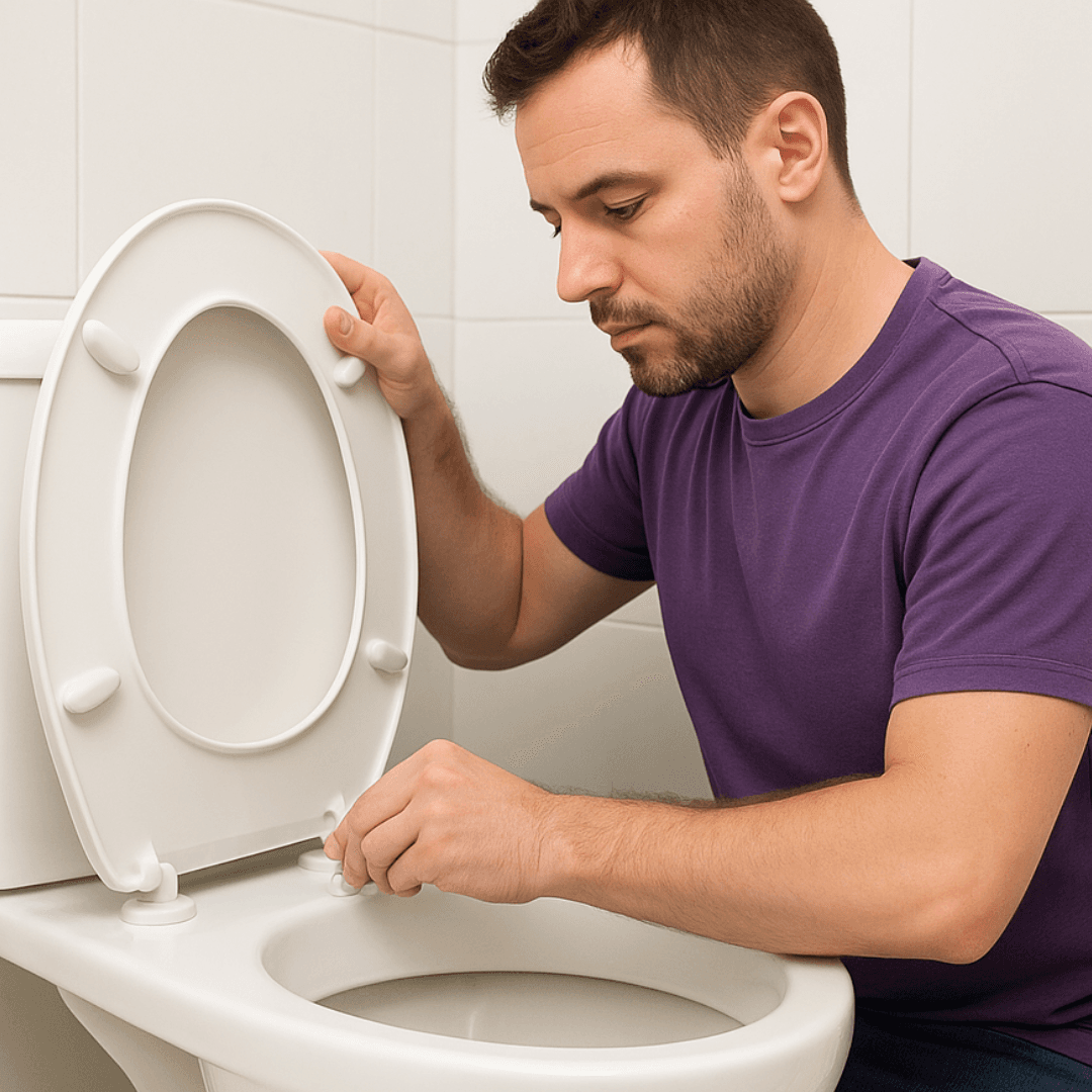 Cambio de Tapa de WC Cambio de Tapa de WC