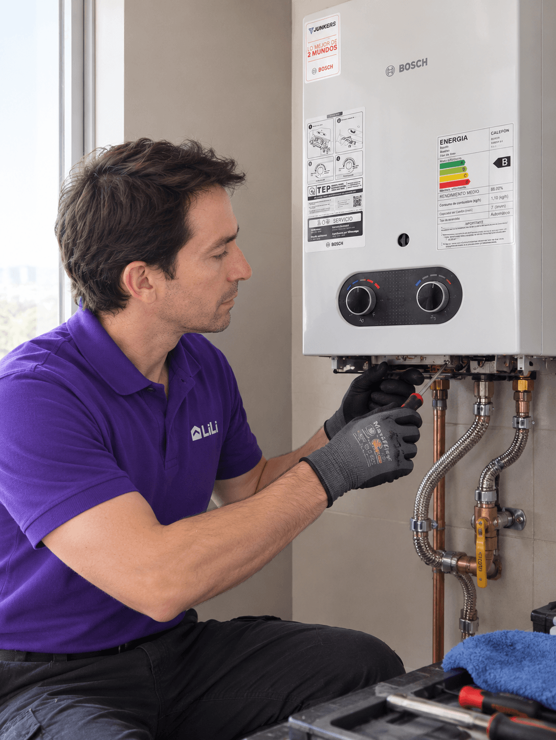 Mantenimiento Preventivo de Calefont en La Cisterna