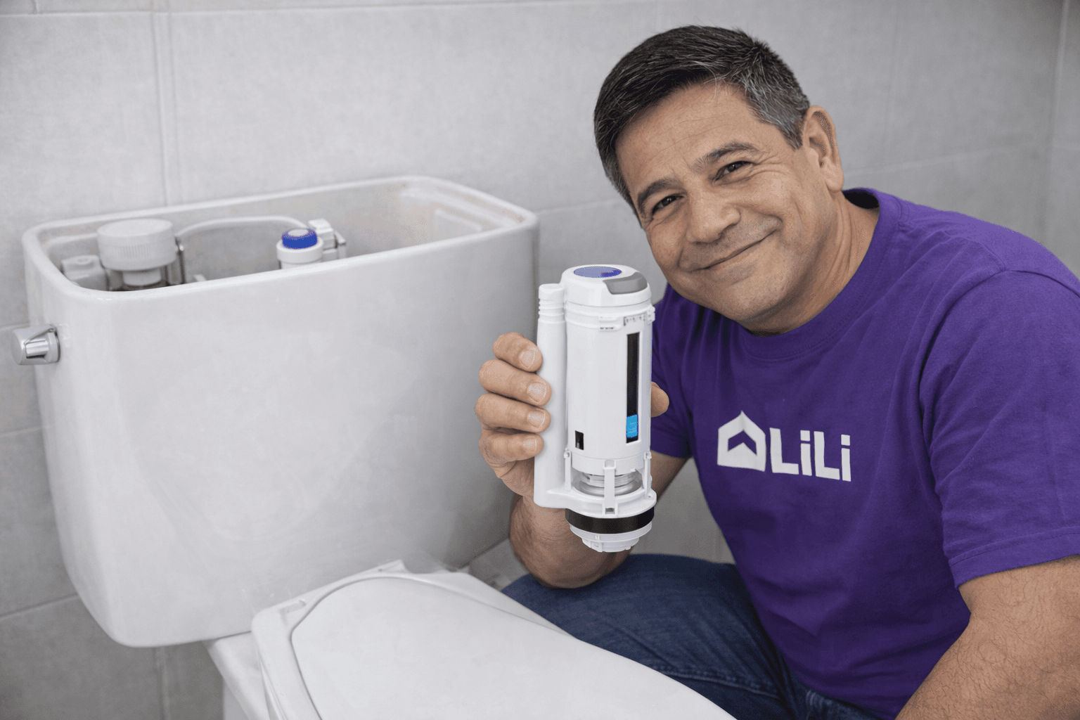 Cambio de Válvula de Descarga WC en Peñaflor