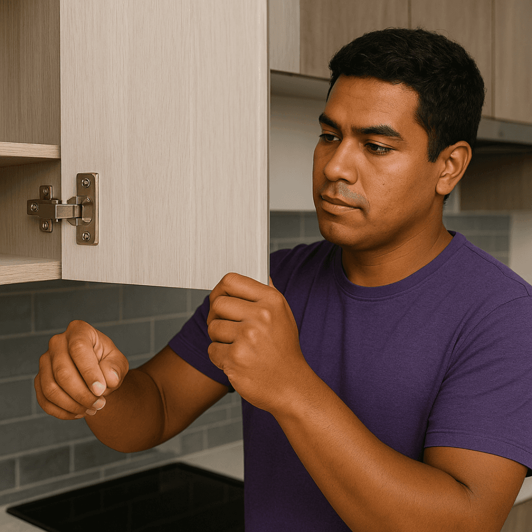 Instalación de Bisagras Instalación de Bisagras